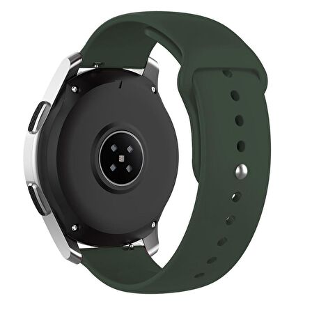 Huawei Watch Gt4 46mm Gt3 Se Elite Gt2 Gt3 Pro Haylou Ls05 Mi Watch S1 Uyumlu Kordon Silikon 22mm