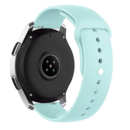 Huawei Watch Gt4 46mm Gt3 Se Elite Gt2 Gt3 Pro Haylou Ls05 Mi Watch S1 Uyumlu Kordon Silikon 22mm