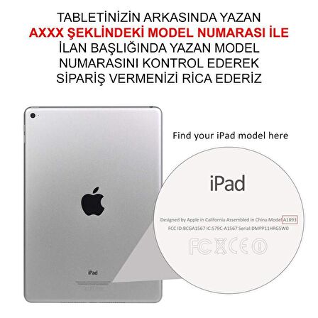 iPad 2 3 4 ile Uyumlu Kılıf Pop-it Push Bubble Askılı Standlı