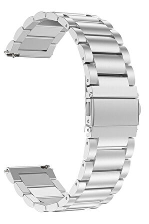 Huawei Watch Gt2 Gt2e Gt2 Pro Gt3 Gt3 Pro 46mm Xiaomi Mi Watch S1 Uyumlu Kordon Çelik Metal 22mm