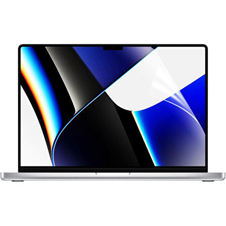 NovStrap Apple MacBook Pro 2021 M1 16.2 inc A2485 Uyumlu Mat Alt Üst Kılıf + Klavye Kılıfı + Film