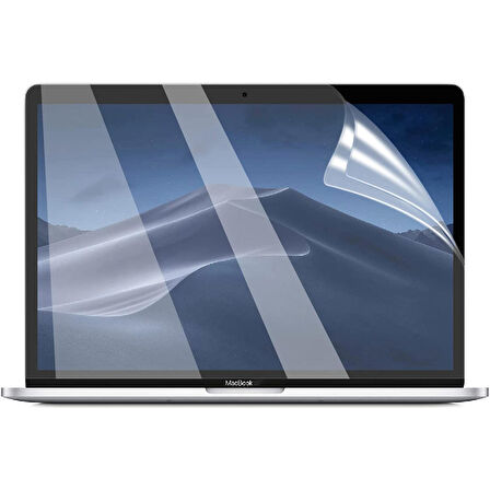 NovStrap Apple Macbook Pro 16 inç 2019 A2141 Uyumlu Ekran Koruyucu Nano Film HD (2 Adet)