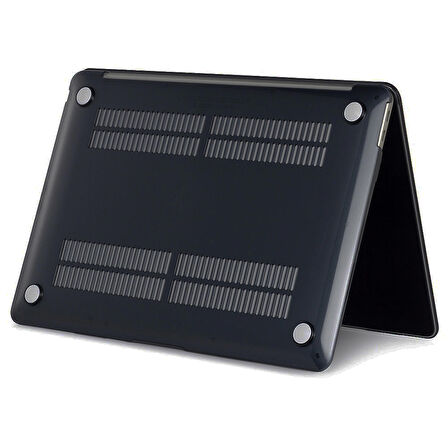 NovStrap Apple Macbook Pro 2020 13 inç A2289-A2251 Uyumlu Sert Mat Frosted Kılıf Anti Fingerprint