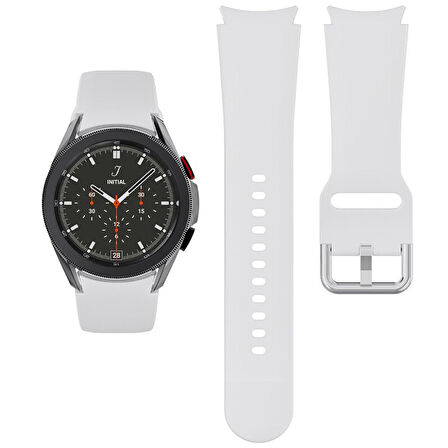 NovStrap Samsung Galaxy Watch 5 Pro 45mm / Watch 5 40mm 44mm Uyumlu Kordon Tam Uyumlu Pimli Silikon