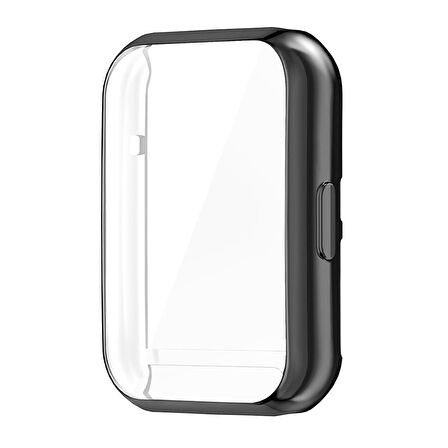 NovStrap Huawei Watch Fit 2 Uyumlu Ekran Koruyucu 360 Derece Kasa Koruyucu Silikon