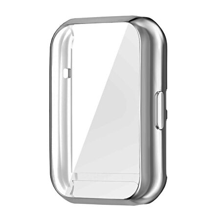 NovStrap Huawei Watch Fit 2 Uyumlu Ekran Koruyucu 360 Derece Kasa Koruyucu Silikon