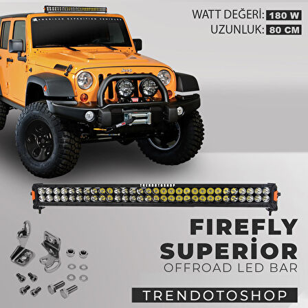 180W 80 cm Superior Firefly Off Road Led Bar