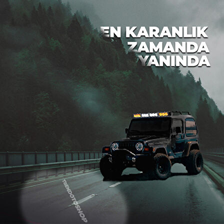210W 95 cm Amber-Beyaz 3 Modlu Baja Style Rooster Off Road Led Bar
