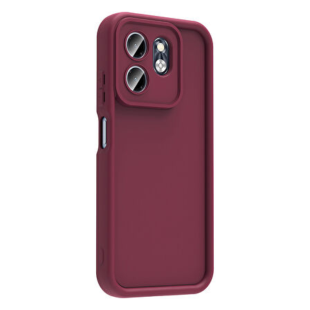 İnfinix Smart 9 Kılıf Kamera Korumalı Ananas Silikon Kapak