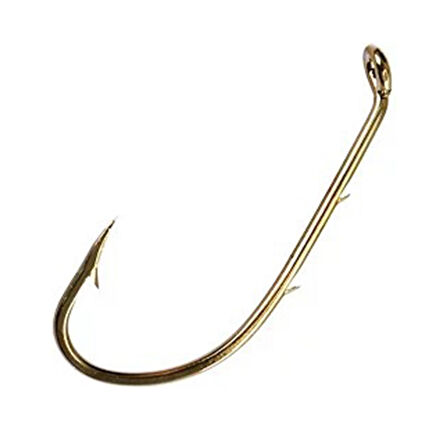 Effe Sazan İğnesi No:2 Bronz Delikli Carbon 100 Adet 92666-2