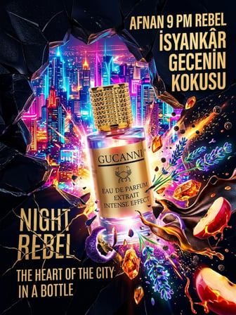 9 PM REBEL  Åfńαη  Unisex Parfüm Şehrin Yeni Efsanesi 75 ml Ultra Kalıcı Silaj Canavarı İmza Kokusu!