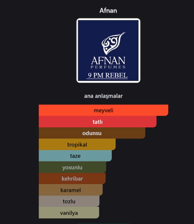9 PM REBEL  Åfńαη  Unisex Parfüm Şehrin Yeni Efsanesi 75 ml Ultra Kalıcı Silaj Canavarı İmza Kokusu!
