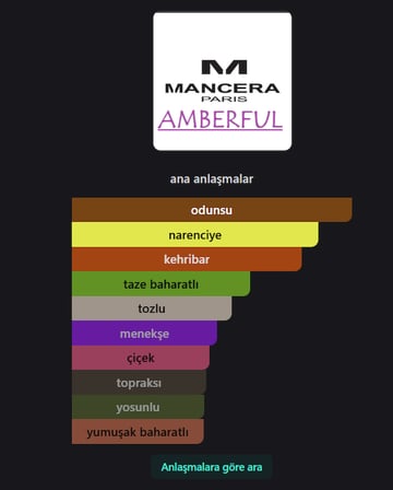 Amberful Mansera Unisex Derin, Çekici ve Yoğun Kalıcılık Tüm Gün Süren İhtişamlı Silaj 75ml EDP
