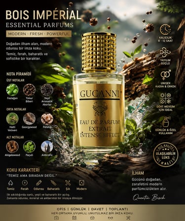 Bois Impérial Taze Baharatlar ve Büyüleyici Odunsu Notaların Buluşması İz Bırakan Karizmatik ve Güçlü Unisex Niş Parfüm EDP 75 ml