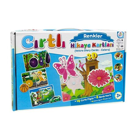 FABBATOYS Cırtlı Hikaye Kartları Renkler