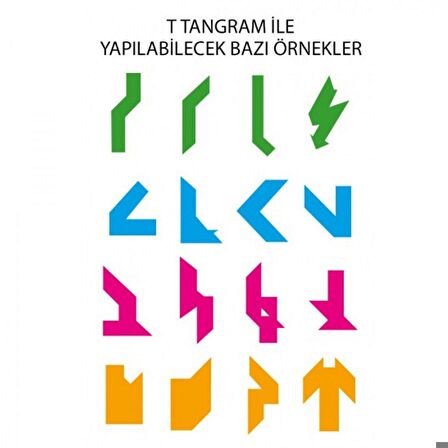 FABBATOYS T Tangram 4 Parça