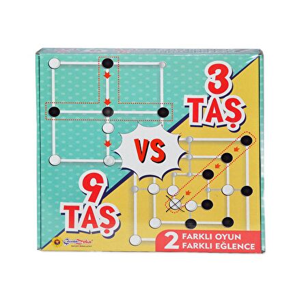 FABBATOYS 3 TAŞ -  9 TAŞ (2 OYUN 1 ARADA)