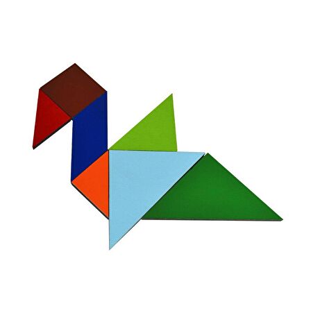 FABBATOYS Renkli Tangram