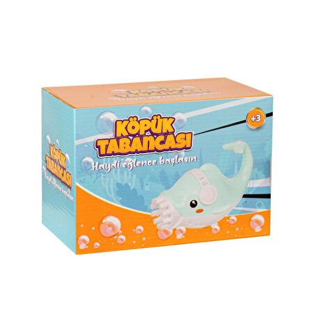 FABBATOYS Pilli Balık köpük Tabancası 