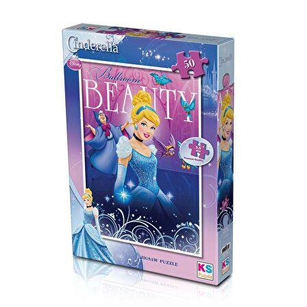 FABBATOYS Cinderella  50 Parça Çocuk Puzzle
