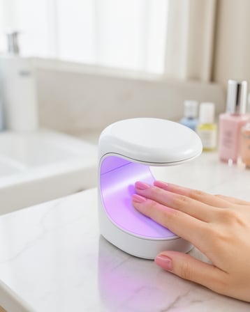 3 Boncuklu UVLED Tırnak Kurutucu 30 Saniye