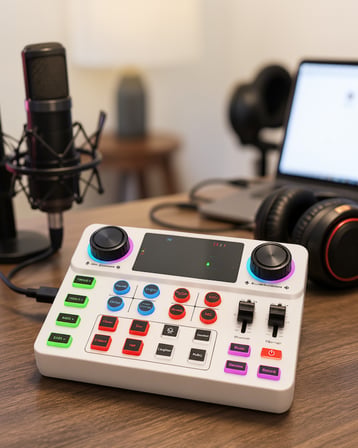 Bluetooth'lu Karaoke Ses Kartı 16GB