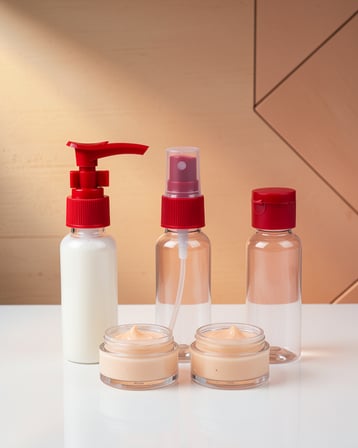 30 ml 5'li Seyahat Banyo Şişesi Seti Sızdırmaz