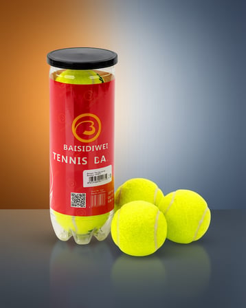 Tenis Topu 3'lü Set Dayanıklı Antrenman ve Maç
