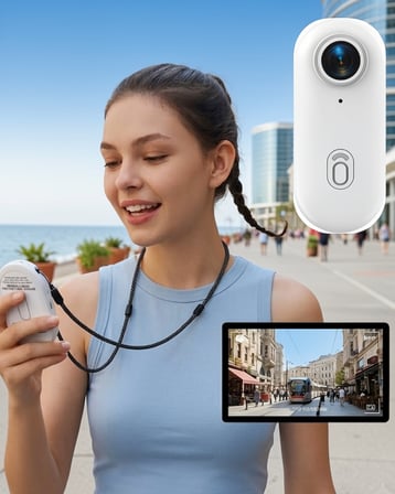 Mini Su Altı Kamera 30 Metre Su Geçirmez WiFi Bağlantılı
