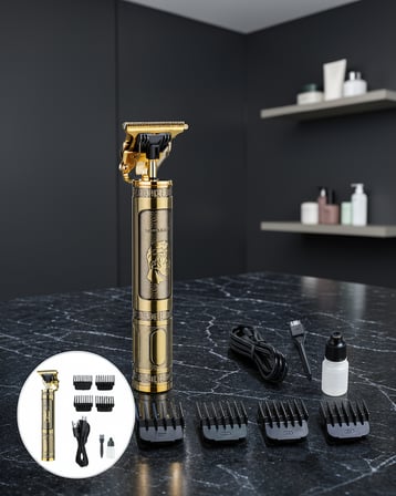 Profesyonel Tıraş Makinesi Islak ve Kuru Kullanım 0.1 mm T-bıçak