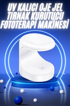 UV Led Tırnak Kurutucu 16 Watt Kompakt