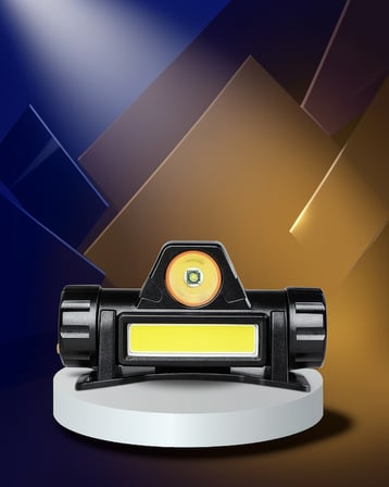 Kafa Lambası 1200 Lümen Şarjlı Mıknatıslı COB LED