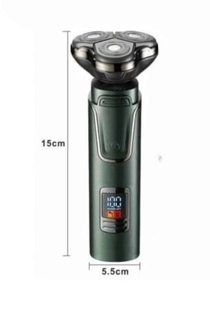 Şarjlı Tıraş Makinesi 3 Başlıklı Islak Kuru Kullanım