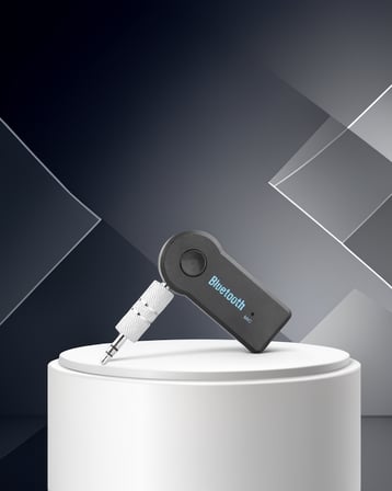 Bluetooth AUX Araç Adaptörü 10m Bağlantı Mesafesi
