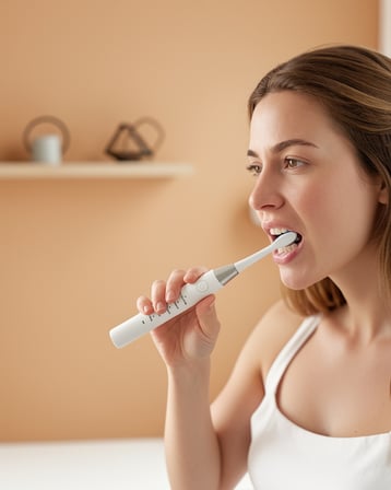 Elektrikli Diş Fırçası 21000 Titreşim/DAKİKA IPX7 Su Geçirmez
