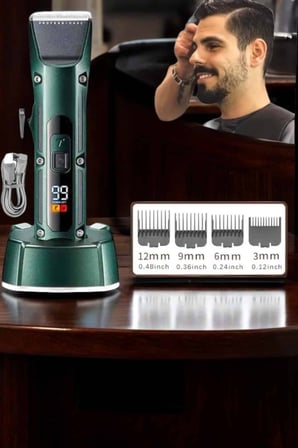 Şarjlı Tıraş Makinesi 2500 mAh Pil 300 Dakika Çalışma