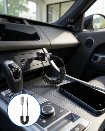 USB AUX Bluetooth Adaptörü Kablosuz Bağlantı