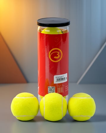 3'lü Tenis Topu Seti Antrenman ve Günlük Kullanım İçin