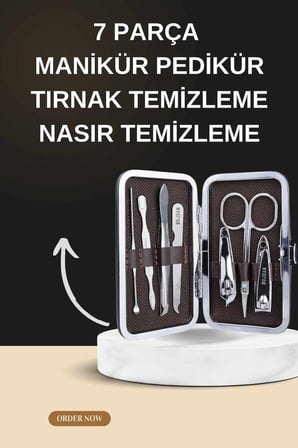Elektrikli Manikür Pedikür Seti 2 Hız Ayarlı