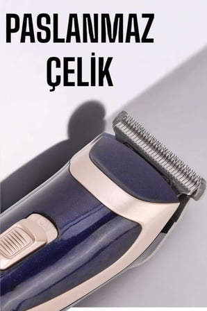 Şarjlı Saç ve Sakal Traş Makinesi 1-12 mm Ayarlanabilir Kesim