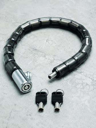 Motosiklet Kilidi 22 mm Çelik Halkalı 150 cm