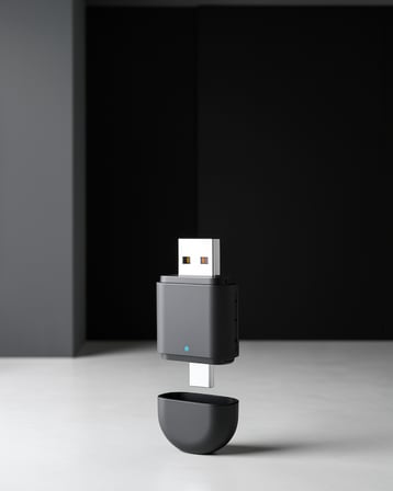 Kablosuz CarPlay Adaptörü USB-A ve Type-C Uyumlu