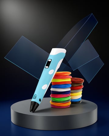 Çocuklar İçin Güvenli 3D Yazıcı Kalem