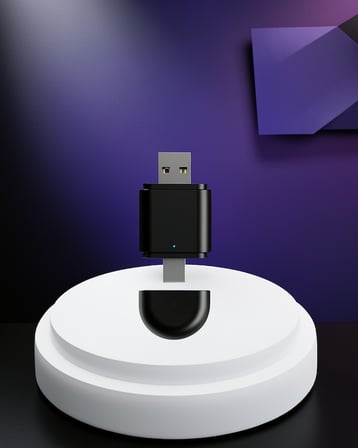Kablosuz CarPlay ve Android Auto Adaptörü USB-A ve Type-C Girişli