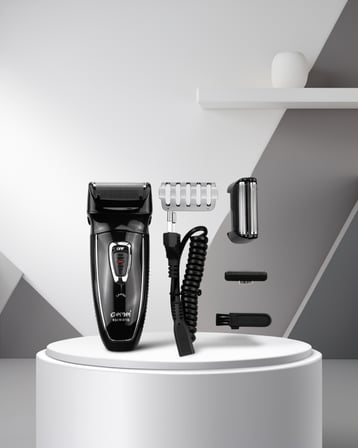 Çift Başlıklı Taşınabilir Tıraş Makinesi