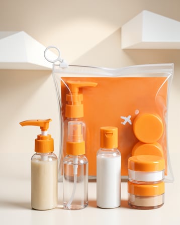 Sızdırmaz Seyahat Şişesi Seti 5 Parça 30 ml