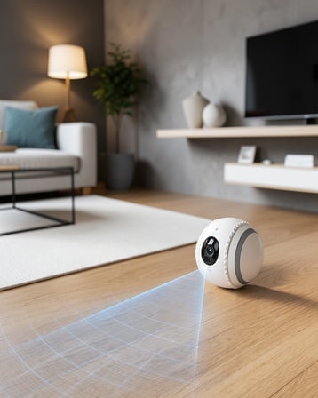 Akıllı Güvenlik Kamerası AI Destekli Çift Yönlü Ses Gece Görüşü
