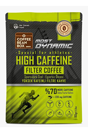 Most Dynamic Hıgh Kaffeine Filtre Kahve 80 gr Tekli Paket