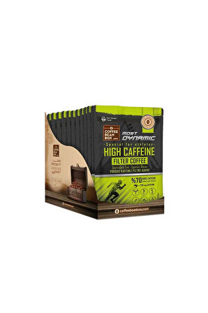 Most Dynamic Hıgh Kaffeine Filtre Kahve 10 X 80 gr EKONOMİK Paket