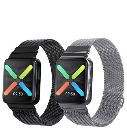 Oppo Watch 41mm 20mm Metal Kordon Dönüştürücü Apartı